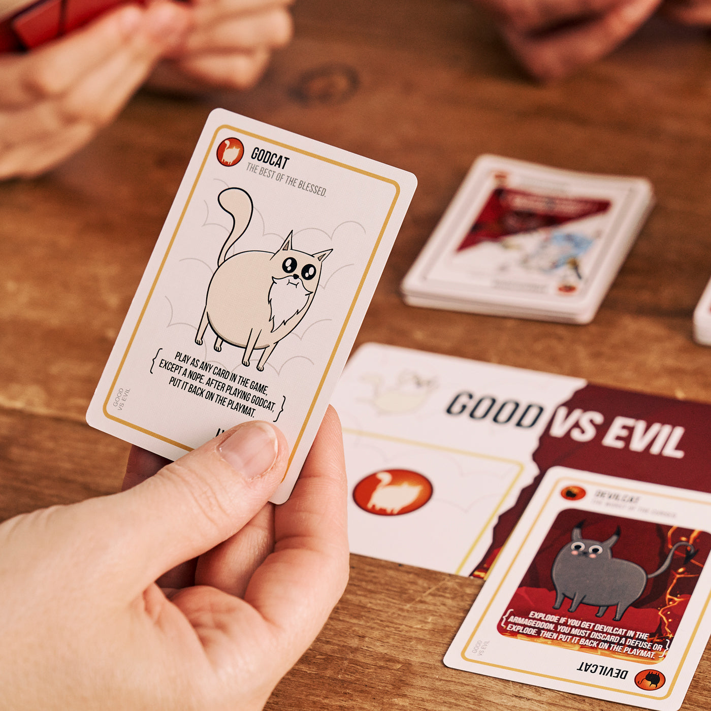 Exploding Kittens: Good vs Evil - Board Game Thẻ Bài Chiến Thuật - Exploding Kittens
