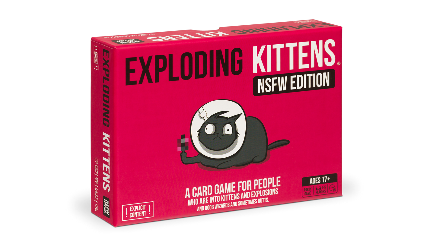 Exploding Kittens: NSFW Edition - Trò chơi thẻ bài Mèo Nổ người lớn - Exploding Kittens