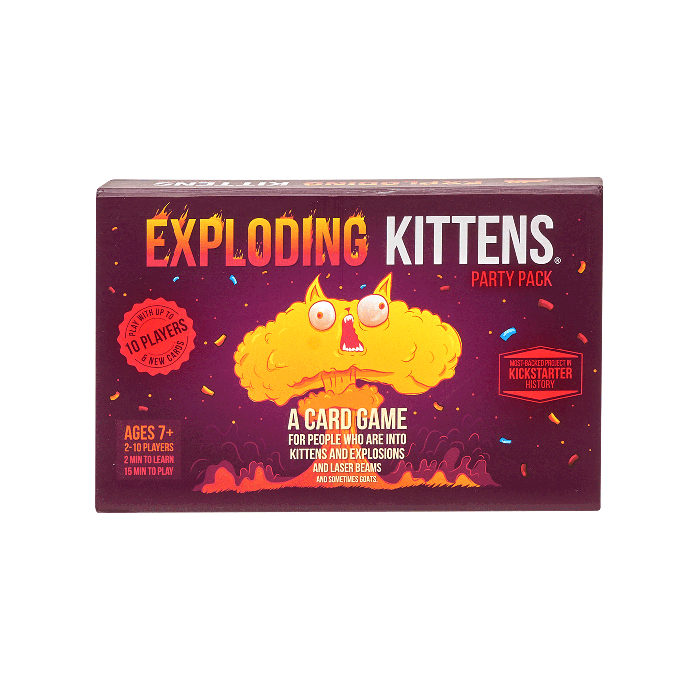 Exploding Kittens: Party Pack Edition - Trò chơi thẻ bài Mèo Nổ bản Tiệc Tùng (10 người chơi) - Exploding Kittens