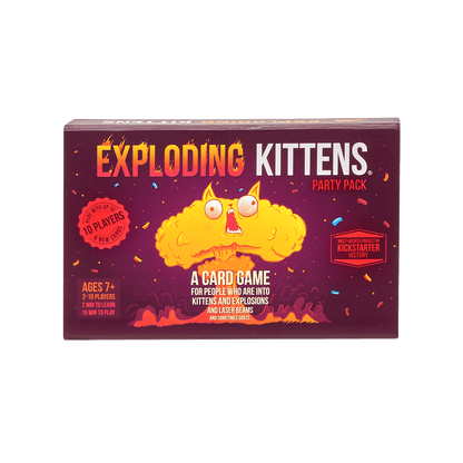 Exploding Kittens: Party Pack Edition - Trò chơi thẻ bài Mèo Nổ bản Tiệc Tùng (10 người chơi) - Exploding Kittens