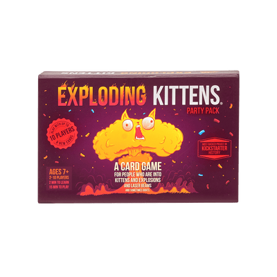 Exploding Kittens: Party Pack Edition - Trò chơi thẻ bài Mèo Nổ bản Tiệc Tùng (10 người chơi) - Exploding Kittens