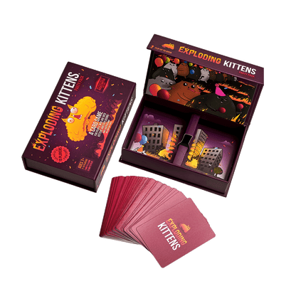 Exploding Kittens: Party Pack Edition - Trò chơi thẻ bài Mèo Nổ bản Tiệc Tùng (10 người chơi) - Exploding Kittens