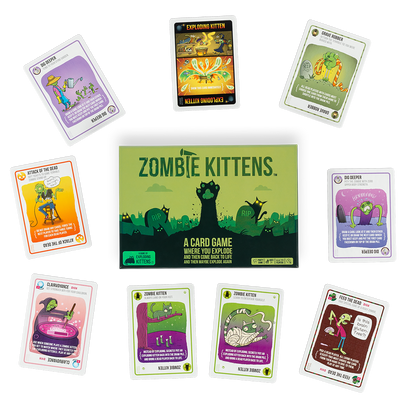 Zombie Kittens - Trò chơi thẻ bài chiến thuật - Exploding Kittens
