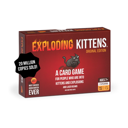 Exploding Kittens: Original Edition - Trò Chơi Thẻ Bài Mèo Cảm Tử - Exploding Kittens