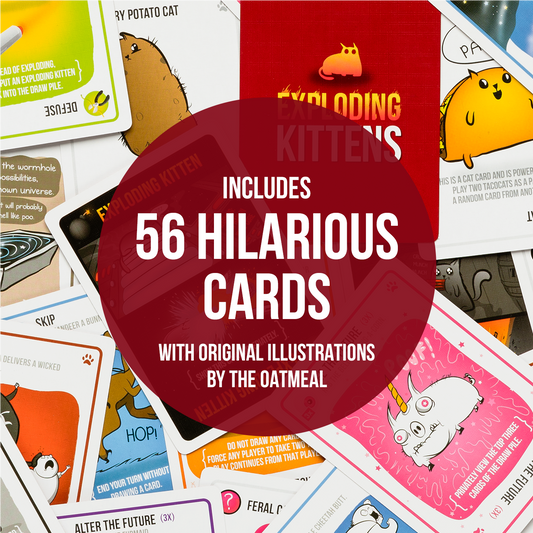 Exploding Kittens: Original Edition - Trò Chơi Thẻ Bài Mèo Cảm Tử - Exploding Kittens