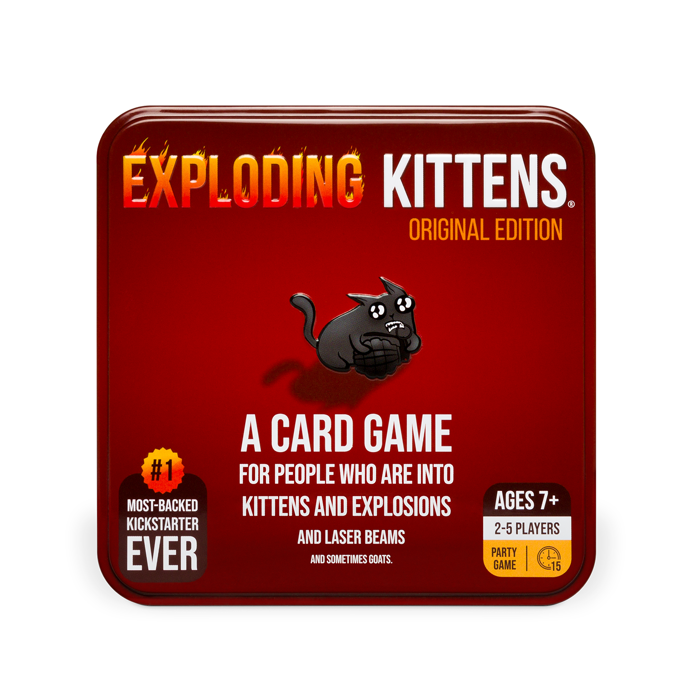 Exploding Kittens: Original Edition (Classic Tin) - Board Game Mèo Nổ Bản Hộp Thiếc - Exploding Kittens