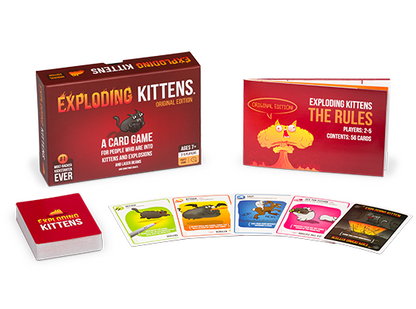Exploding Kittens: Original Edition - Trò Chơi Thẻ Bài Mèo Cảm Tử - Exploding Kittens