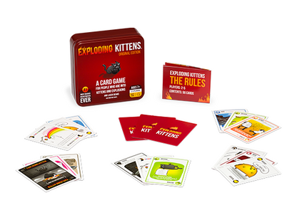 Exploding Kittens: Original Edition (Classic Tin) - Board Game Mèo Nổ Bản Hộp Thiếc - Exploding Kittens
