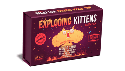 Exploding Kittens: Party Pack Edition - Trò chơi thẻ bài Mèo Nổ bản Tiệc Tùng (10 người chơi) - Exploding Kittens