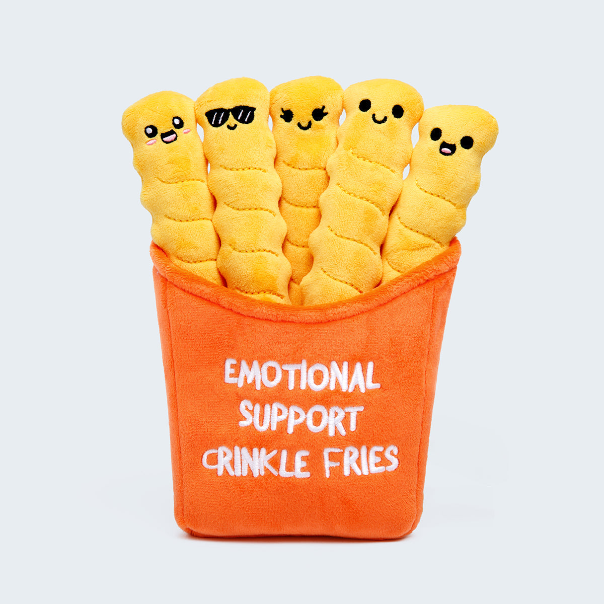 Emotional Support Crinkle Fries - Bộ Gấu Bông Khoai Tây Chiên Cao Cấp - Relatable
