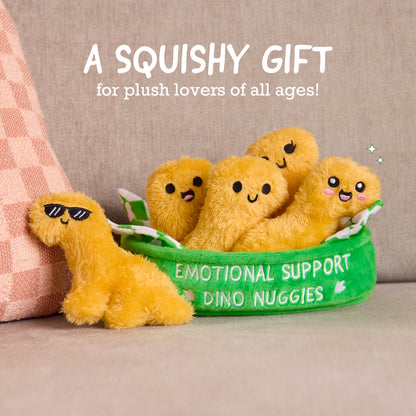 Emotional Support Dino Nuggies - Thú Bông Khủng Long Mini Relatable - Hình ảnh bổ sung 7