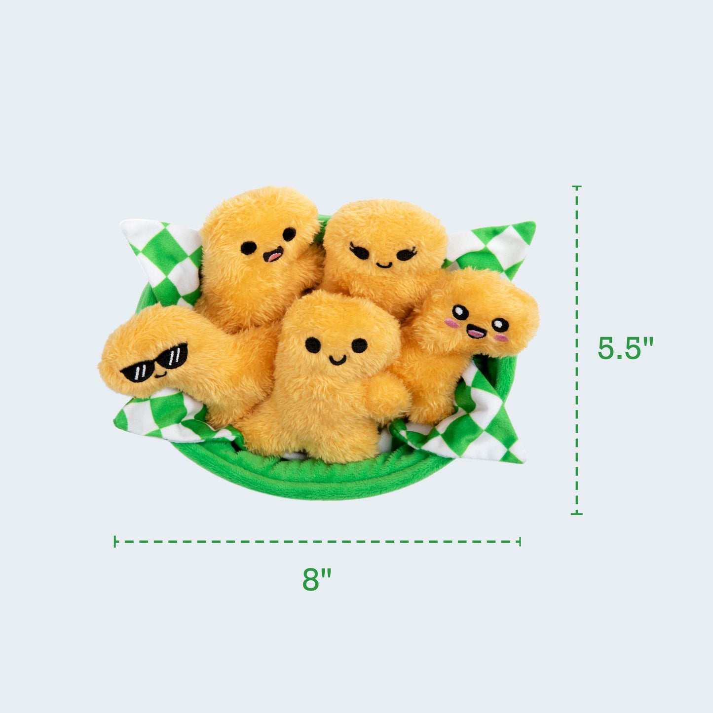 Emotional Support Dino Nuggies - Thú Bông Khủng Long Mini Relatable - Hình ảnh bổ sung 4