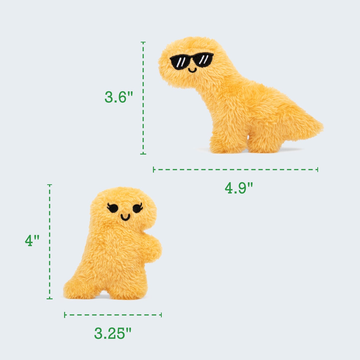 Emotional Support Dino Nuggies - Thú Bông Khủng Long Mini Relatable - Hình ảnh bổ sung 5