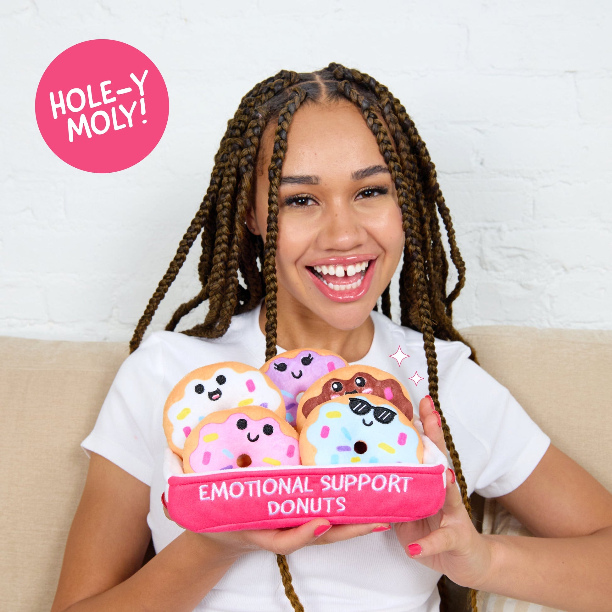 Emotional Support Donuts - Gấu Bông Bánh Donut An Ủi Cảm Xúc - Relatable - Hình ảnh bổ sung 7