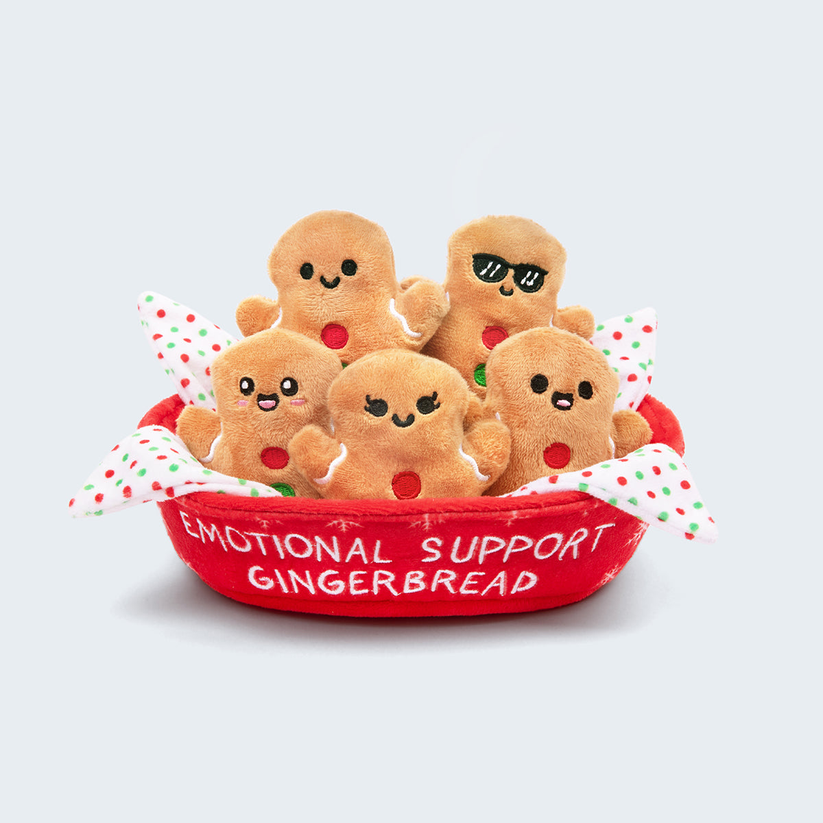 Emotional Support Gingerbread – Thú Bông Bánh Gừng Noel – Relatable - Hình ảnh sản phẩm