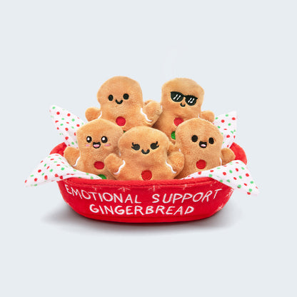 Emotional Support Gingerbread – Thú Bông Bánh Gừng Noel – Relatable - Hình ảnh sản phẩm