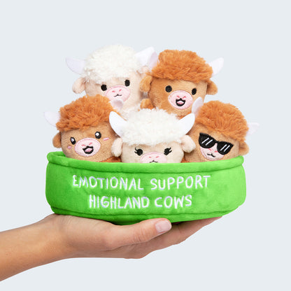 Emotional Support Highland Cows – Bộ Quà Tặng Gấu Bông Bò Cao Nguyên – Relatable - Góc nhìn khác 3