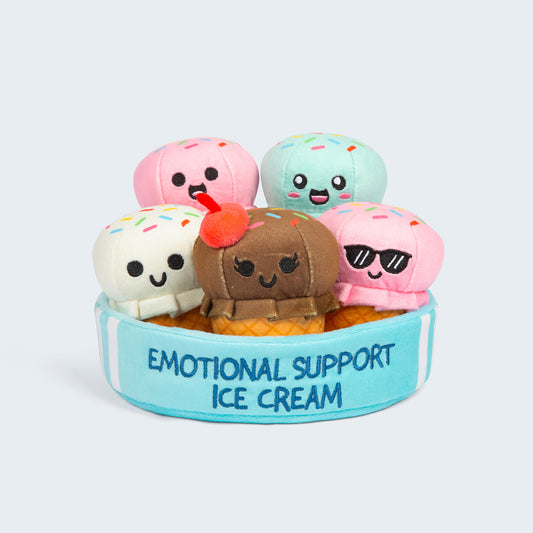 Emotional Support Ice Cream - Thú Bông Kem Mềm Mại - Relatable