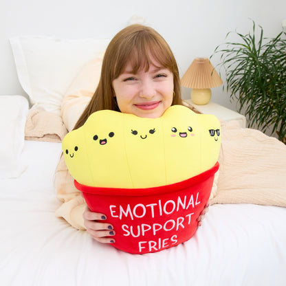 Emotional Support Jumbo Fries - Gối Ôm Khoai Tây Chiên Khổng Lồ - Relatable - Hình ảnh bổ sung 5
