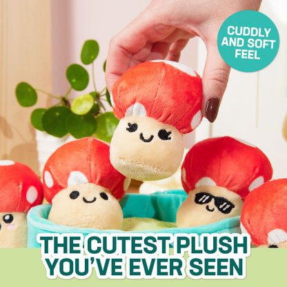 Emotional Support Mushrooms - Gấu Bông Nấm Hỗ Trợ Cảm Xúc - Relatable - Hình ảnh bổ sung 5