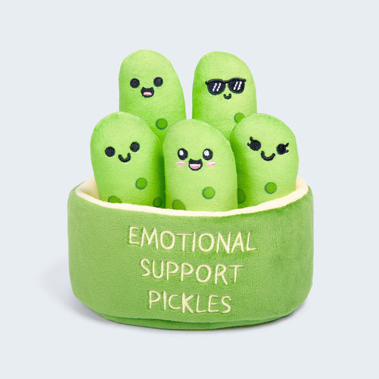 Emotional Support Pickles - Bộ 5 Gấu Bông Dưa Chuột An Ủi - Relatable