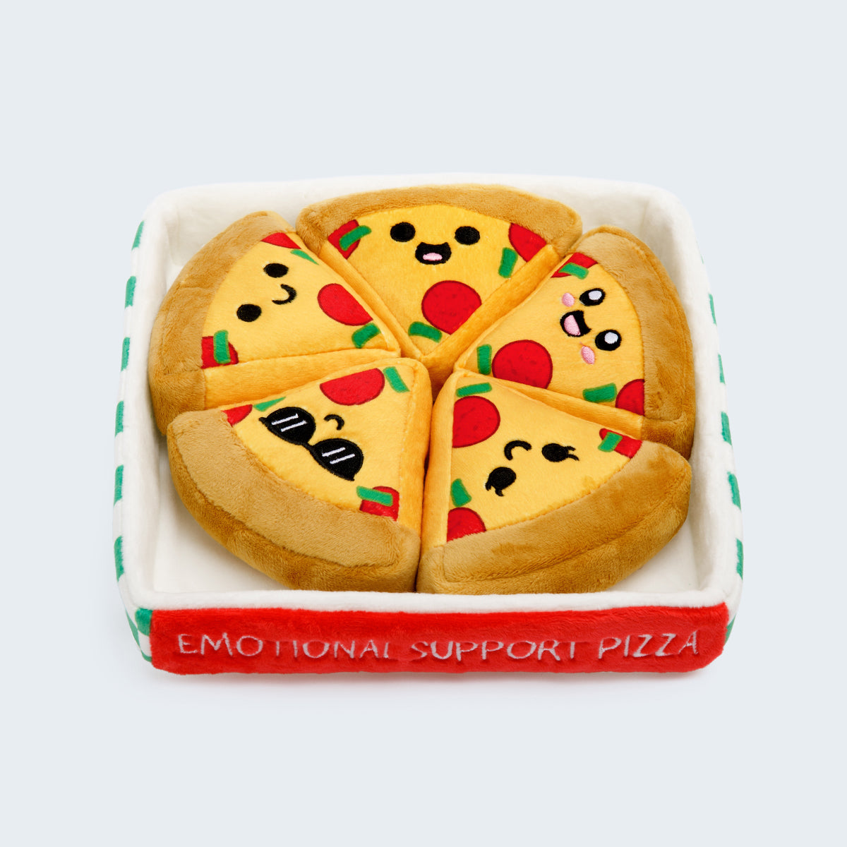 Emotional Support Pizza - Thú Nhồi Bông Miếng Pizza Đáng Yêu - Relatable - Hình ảnh sản phẩm