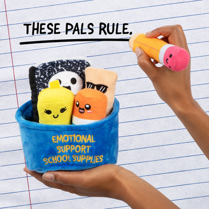Emotional Support School Supplies - Bộ Thú Bông Dụng Cụ Học Tập Đáng Yêu Relatable - Hình ảnh bổ sung 5