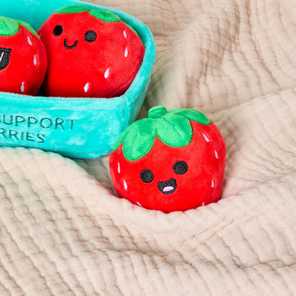Emotional Support Strawberries - Thú Bông Quà Tặng Đáng Yêu - Relatable