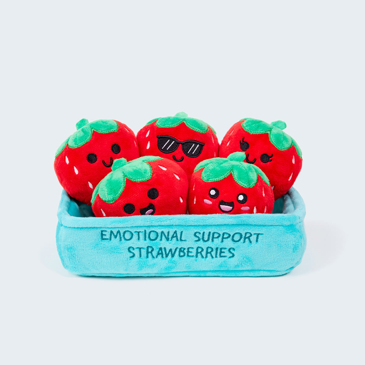 Emotional Support Strawberries - Thú Bông Quà Tặng Đáng Yêu - Relatable