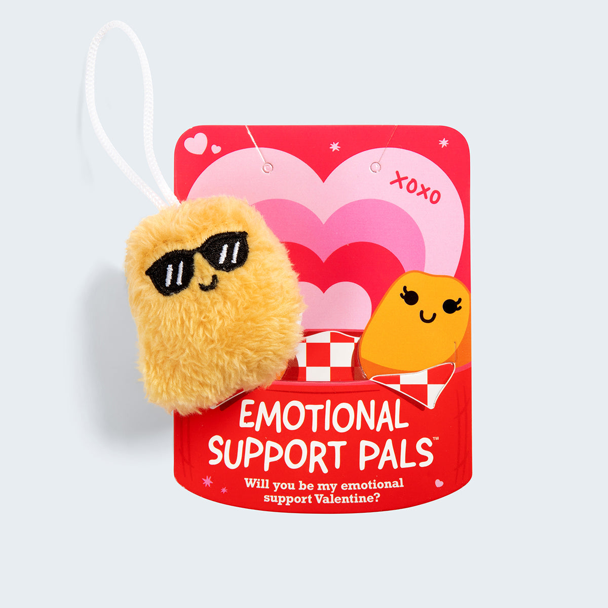 Emotional Support Nuggies Valentine's Day Cards 8 pack - Bộ Thiệp Và Gấu Bông Quà Tặng - Relatable - Hình ảnh chi tiết 2