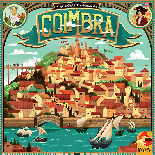 Coimbra Board Game - Trò chơi chiến thuật Phục hưng - Lookout Games