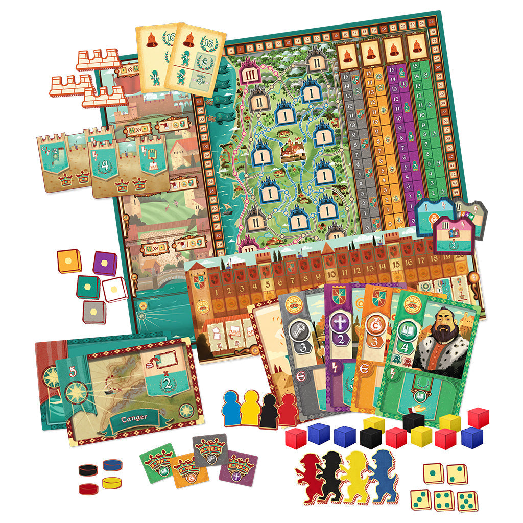 Coimbra Board Game - Trò chơi chiến thuật Phục hưng - Lookout Games