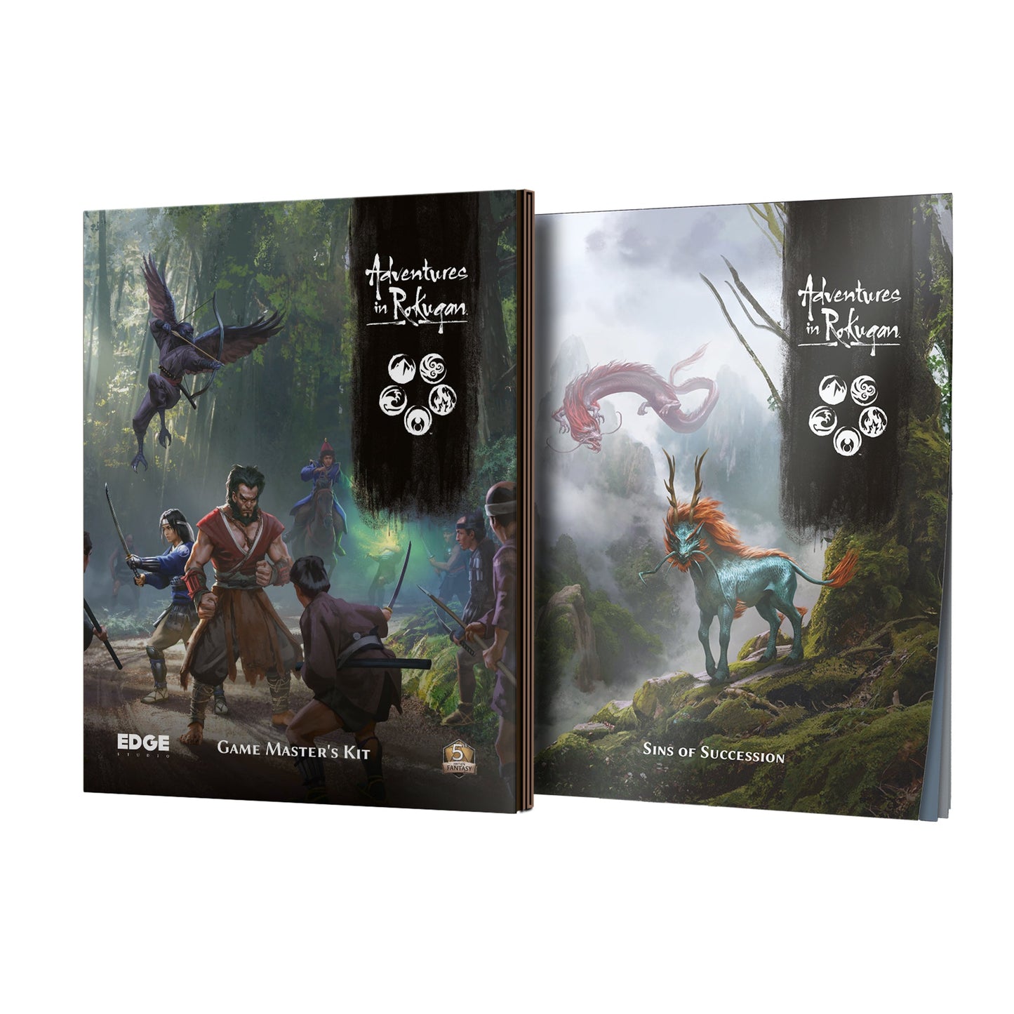 Adventures in Rokugan RPG Game Master's Kit - Legend of The Five Rings - Bộ Phụ Kiện Nhập Vai - Edge Studio