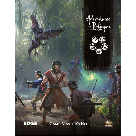 Adventures in Rokugan RPG Game Master's Kit - Legend of The Five Rings - Bộ Phụ Kiện Nhập Vai - Edge Studio