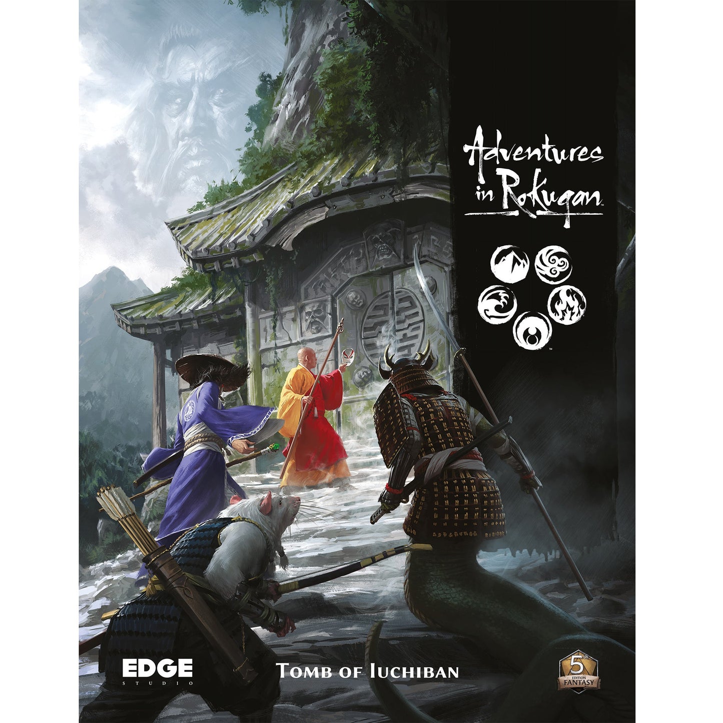 Adventures in Rokugan Roleplaying Game Tomb of Iuchiban EXPANSION - Sách mở rộng trò chơi nhập vai - Edge Studio