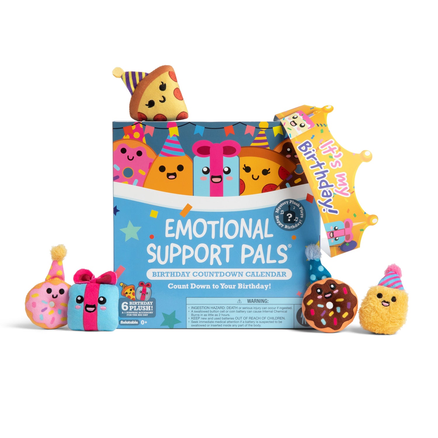 Emotional Support Pals Birthday Countdown Calendar