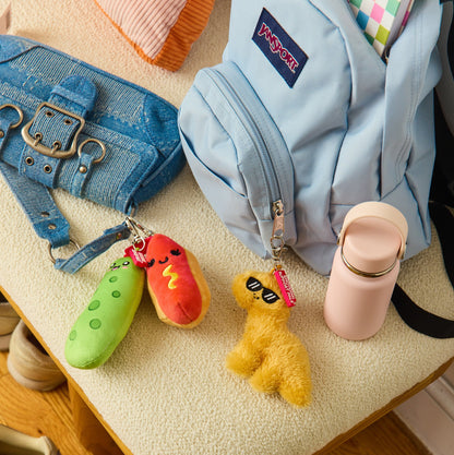Emotional Support Hot Dogs Bag Charm - Móc Khóa Phụ Kiện Túi Xách - Relatable - Góc nhìn khác 3