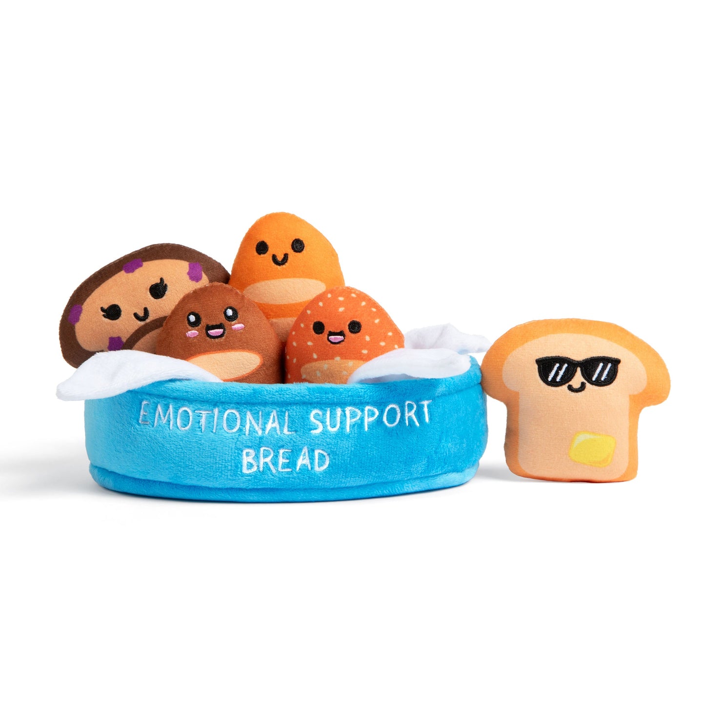 Emotional Support Bread Plushies - Bộ Thú Bông Bánh Mì Dễ Thương - Relatable - Hình ảnh sản phẩm