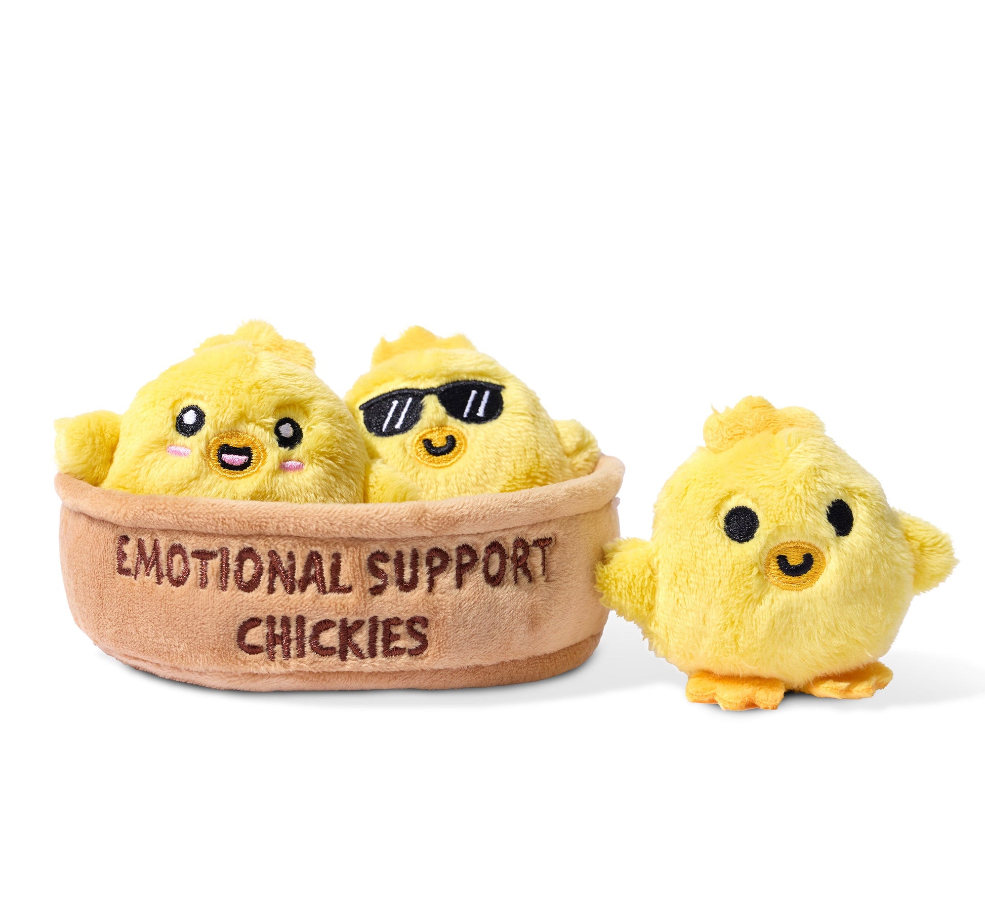 Emotional Support Minis Chickies - Bộ Gấu Bông Gà Con Mini - Relatable - Hình ảnh bổ sung 6