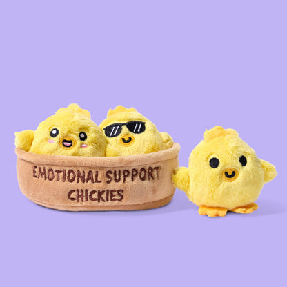 Emotional Support Minis Chickies - Bộ Gấu Bông Gà Con Mini - Relatable - Hình ảnh chi tiết 2