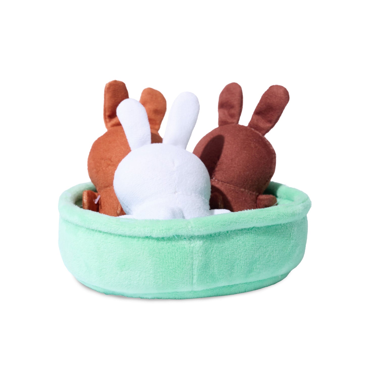 Chocolate Cheer Mini Bunny Plush Set – Bộ 3 Gấu Bông Thỏ Chocolate – Relatable