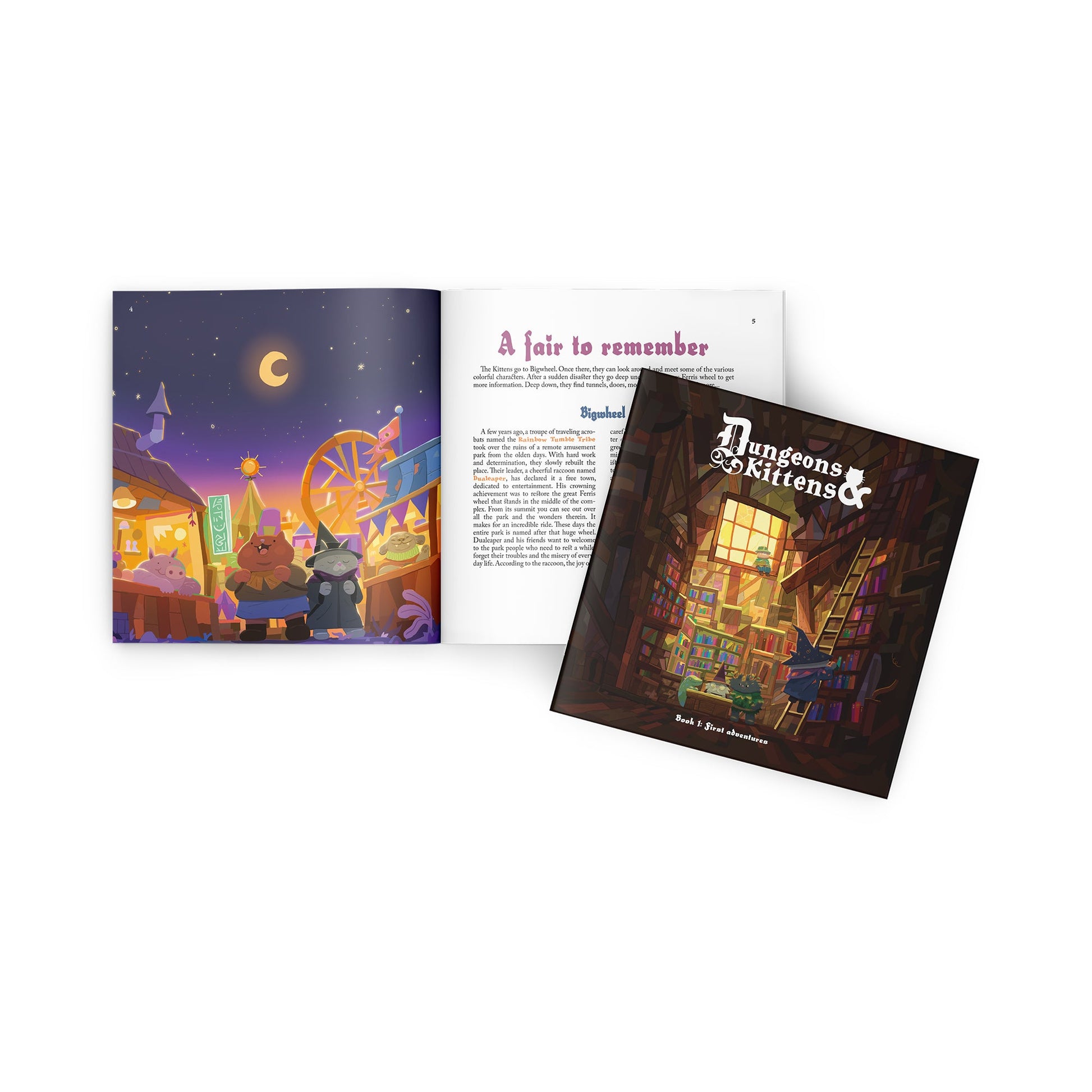 Dungeons and Kittens RPG Starter Set - Bộ Trò Chơi Nhập Vai - Edge Studio - Hình ảnh bổ sung 4