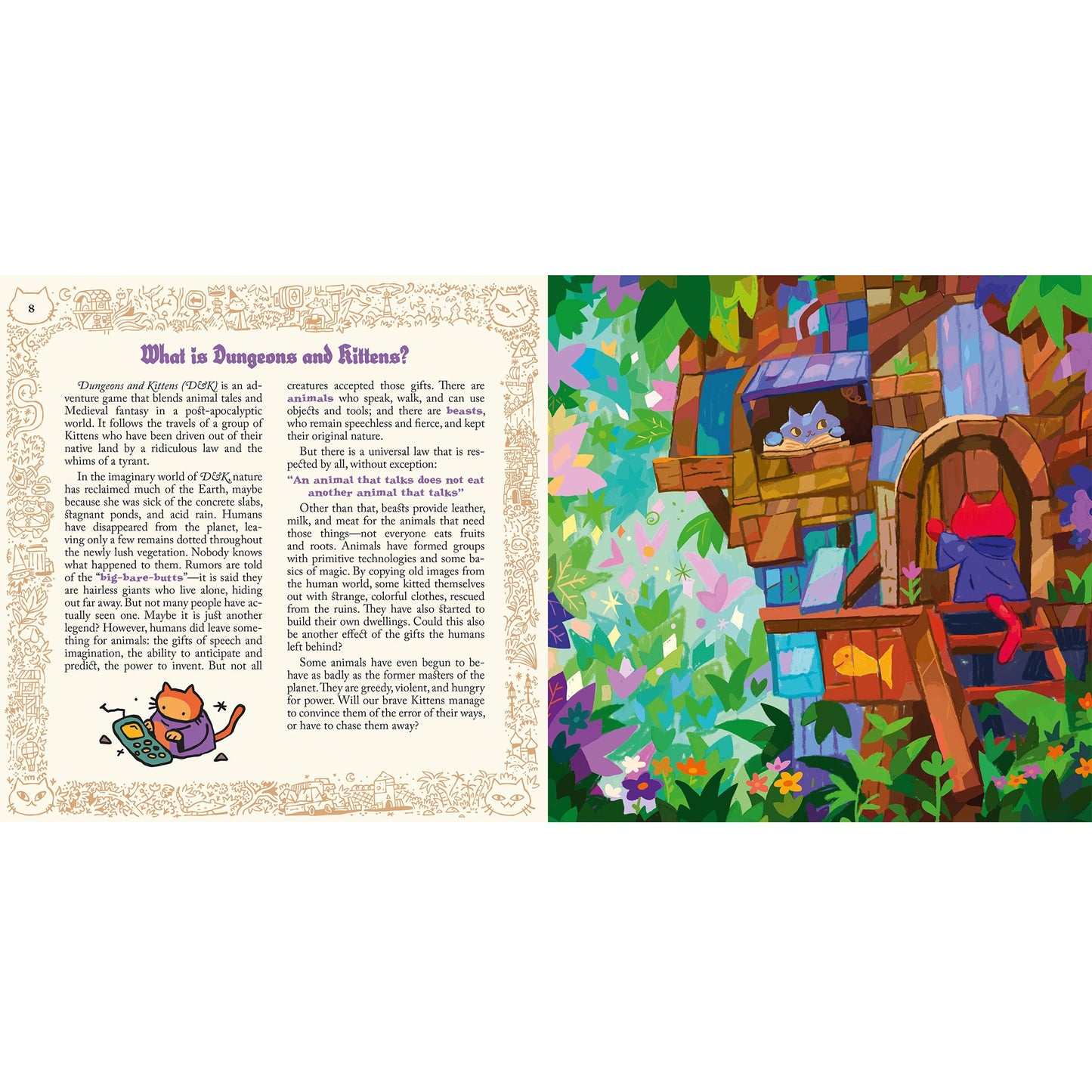 Dungeons and Kittens RPG Starter Set - Bộ Trò Chơi Nhập Vai - Edge Studio - Hình ảnh bổ sung 5