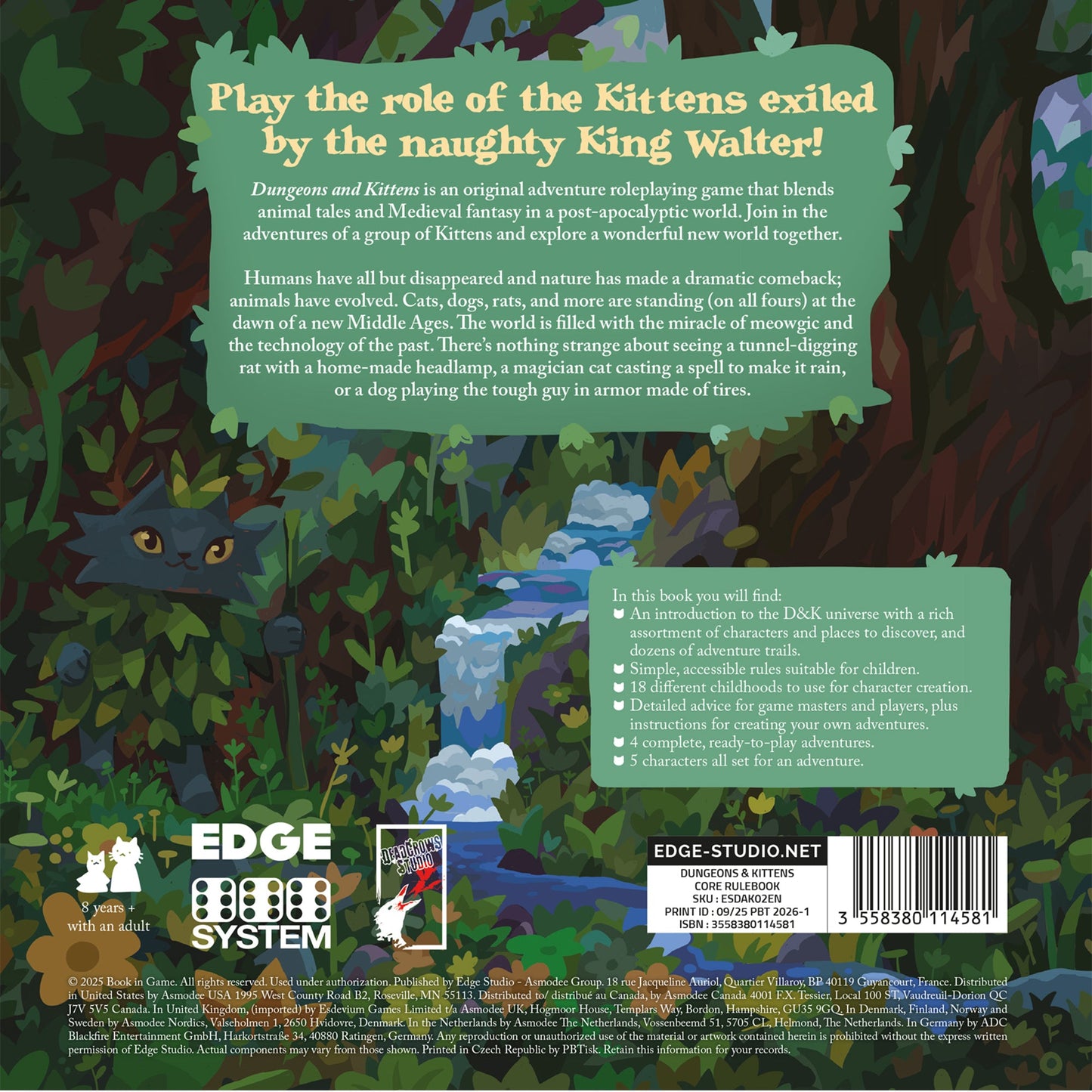 Dungeons & Kittens RPG Core Rulebook