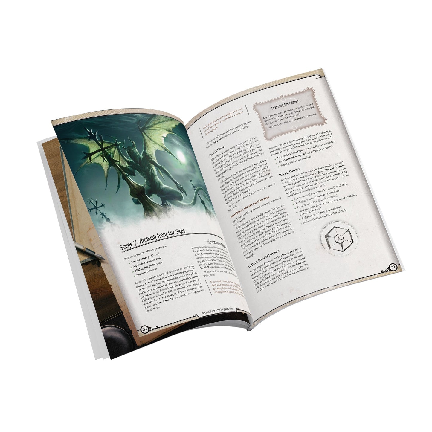 Arkham Horror RPG Starter Set - Hungering Abyss - Bộ Khởi Đầu Trò Chơi Nhập Vai - Edge Studio