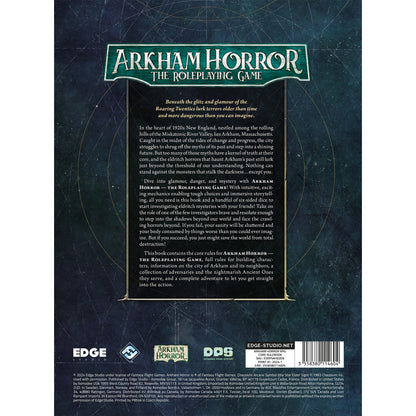 Arkham Horror The Roleplaying Game Core Rulebook - Sách luật trò chơi nhập vai (RPG) - Edge Studio
