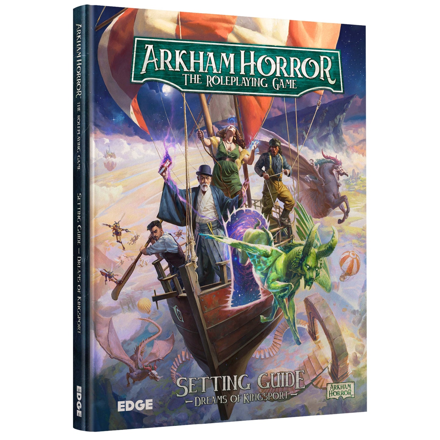 Arkham Horror RPG - Dreams of Kingsport - Sách mở rộng nhập vai - Edge Studio