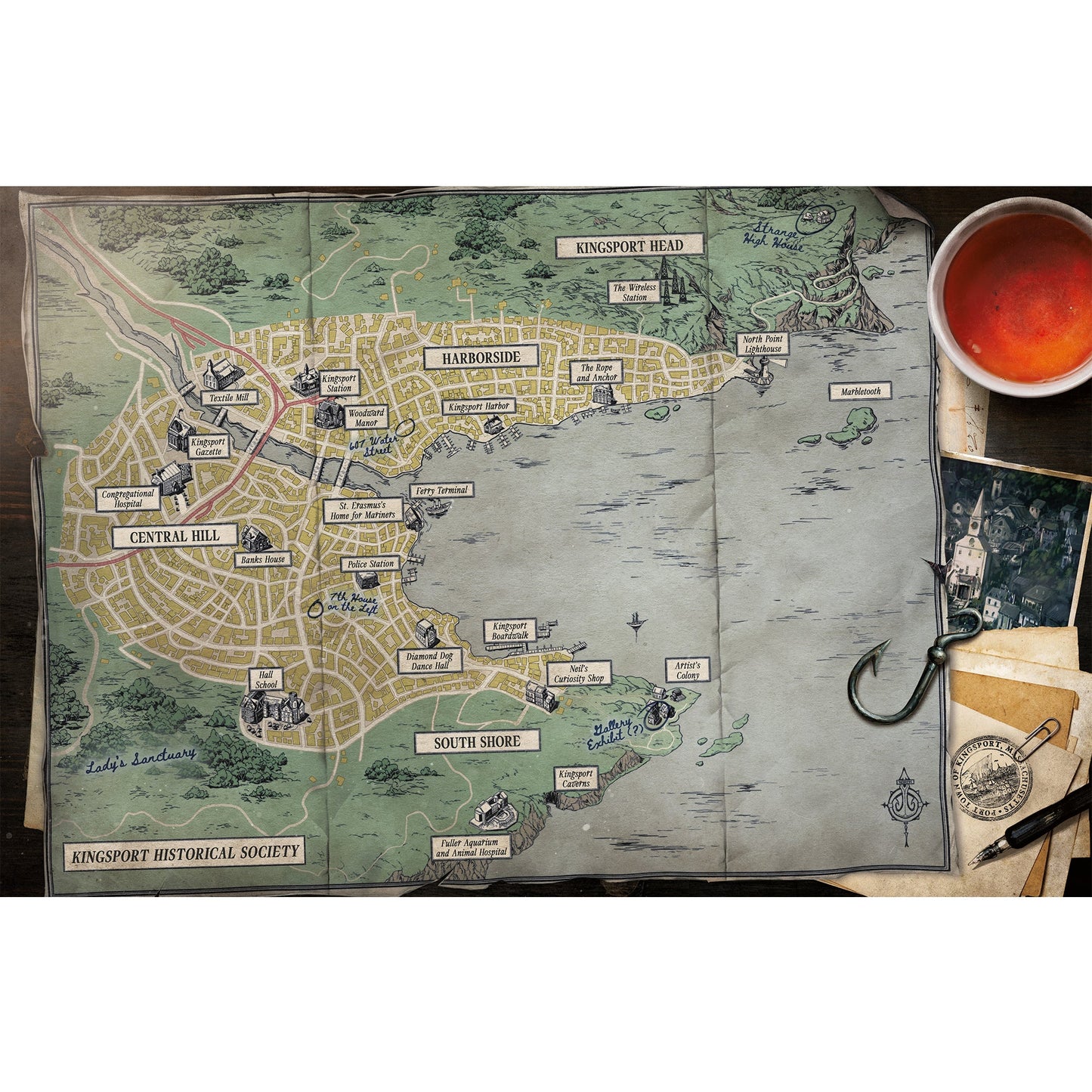 Arkham Horror RPG - Dreams of Kingsport - Sách mở rộng nhập vai - Edge Studio