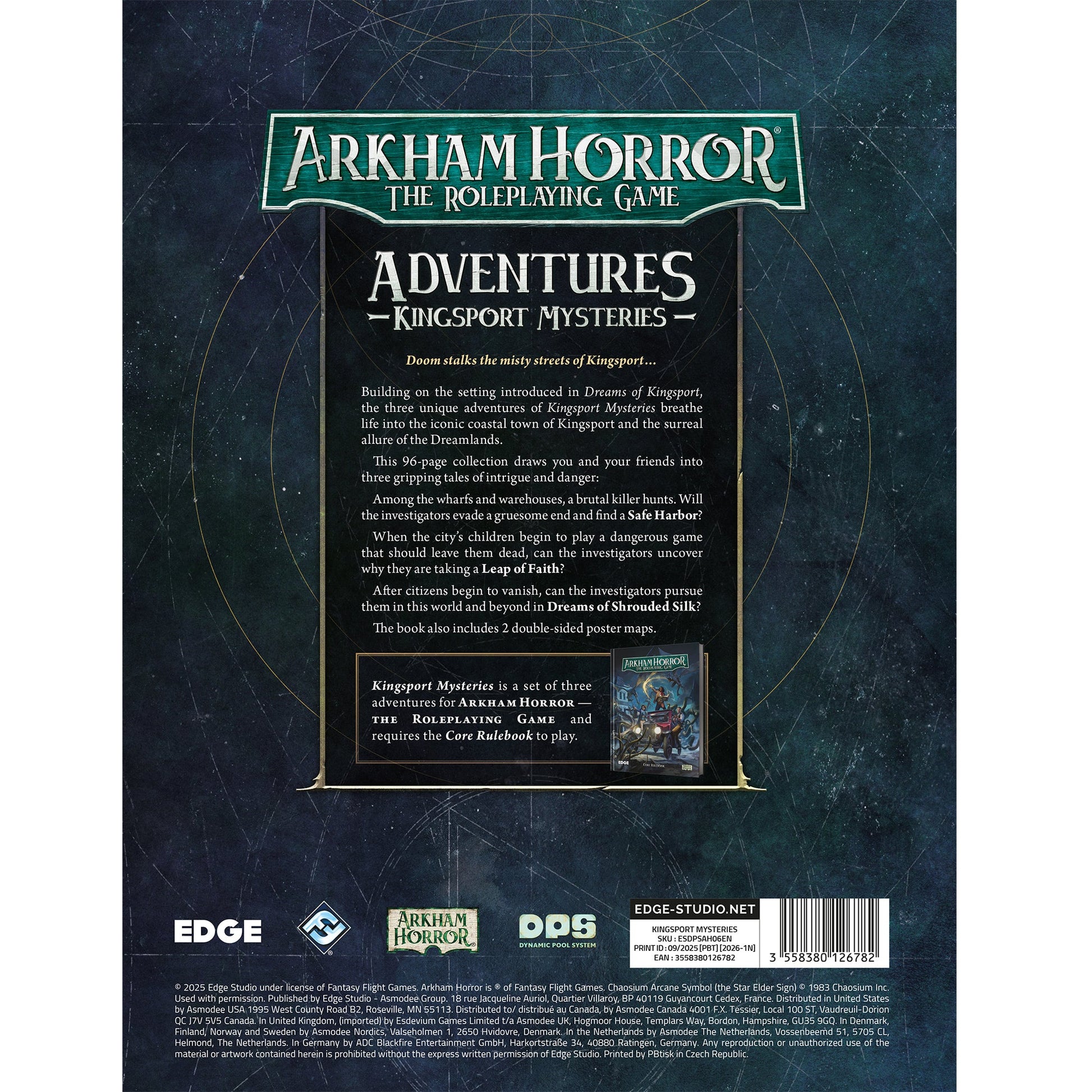 Arkham Horror RPG Kingsport Mysteries