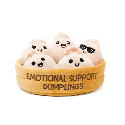 Emotional Support Dumplings: Cuddly Food Plushies - Hình ảnh sản phẩm